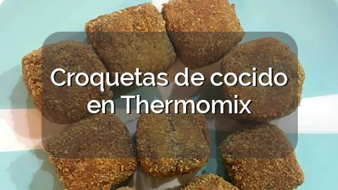 Croquetas de cocido en Thermomix