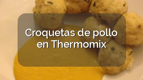 Croquetas de pollo en Thermomix