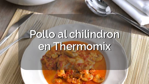 Pollo al chilindron en Thermomix