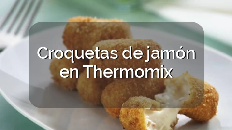 Croquetas de jamón en Thermomix