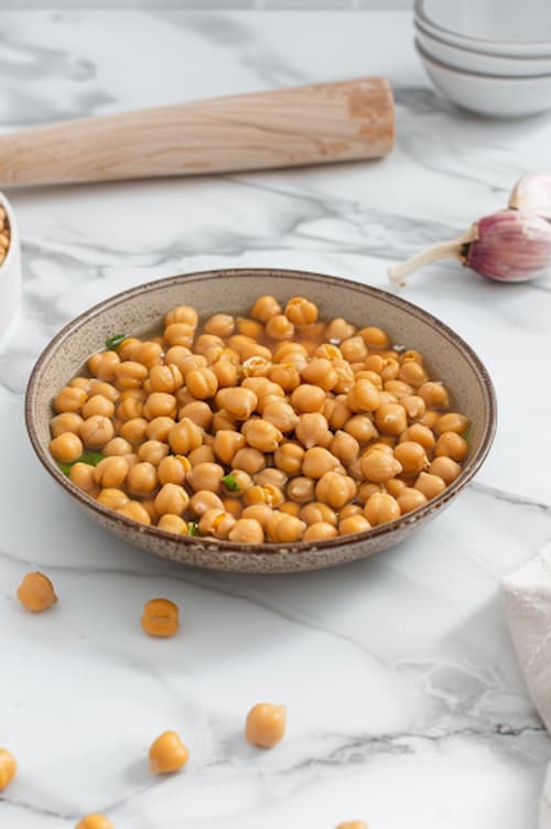 elaboración Garbanzos: receta para Thermomix